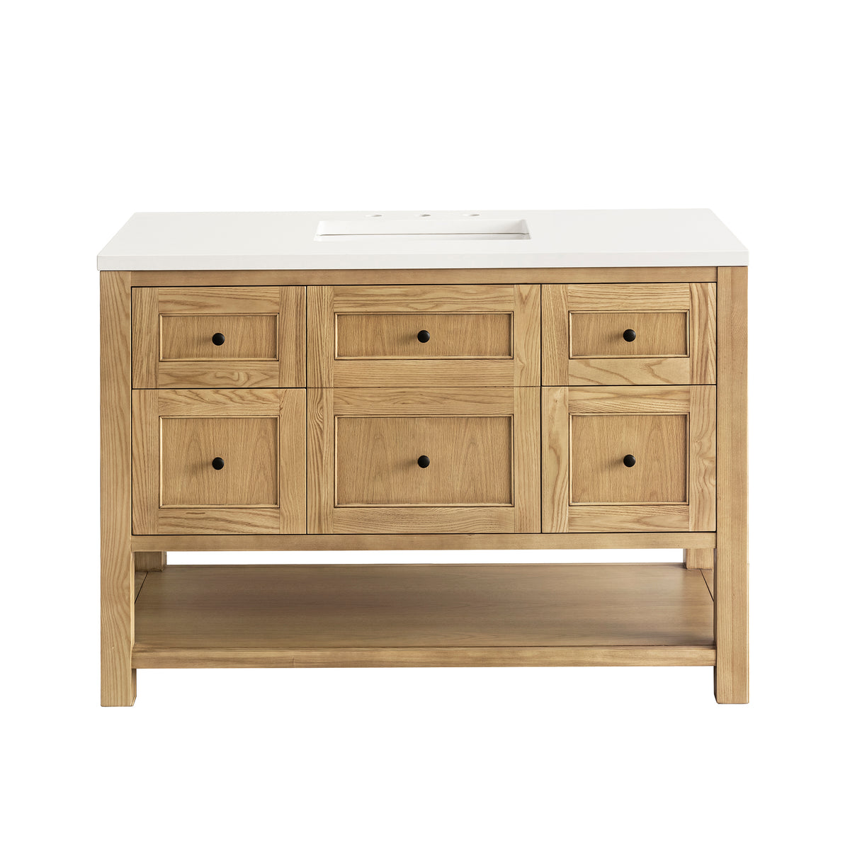 James Martin Breckenridge 48" Single Bathroom Vanity, Light Natural Oak, view 38