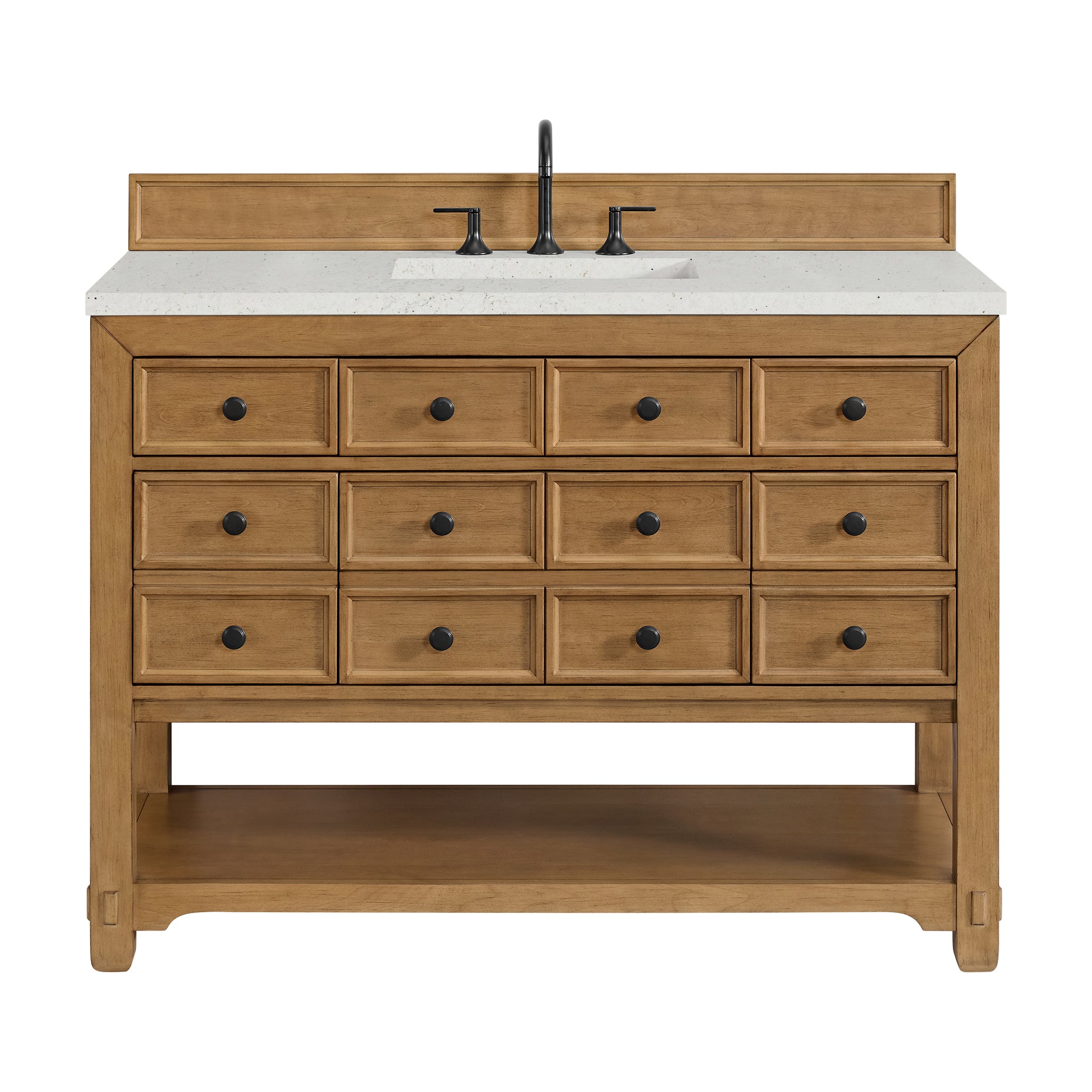 James Martin Malibu 48" Single Bathroom Vanity, Amber Birch by James Martin