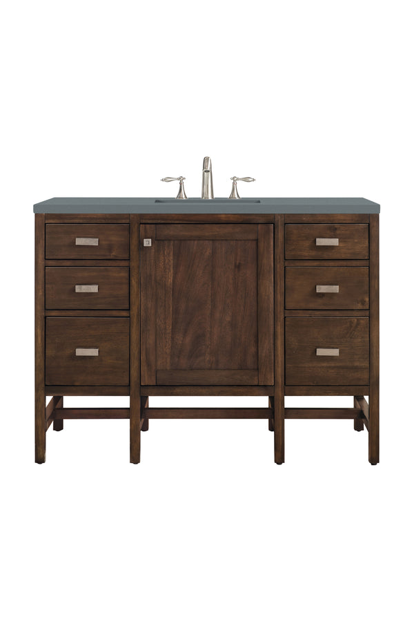 James Martin Addison 48" Single Bathroom Vanity, Mid-Century Acacia