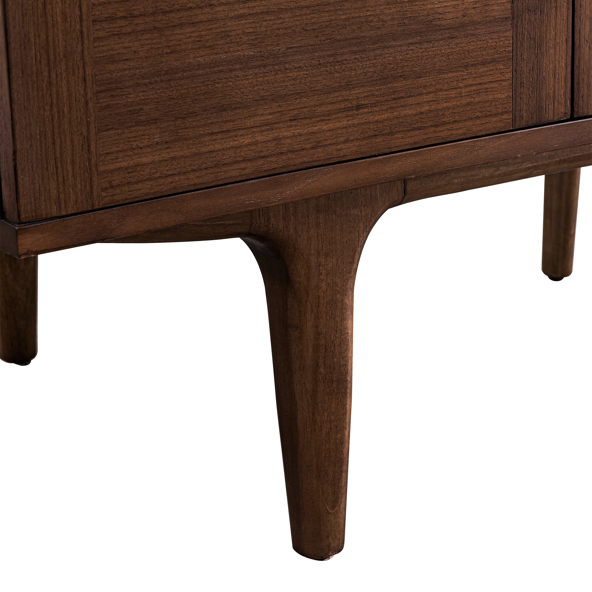 James Martin Amberly 30" Dual Mount Single Bathroom Vanity, Mid-Century Walnut by James Martin