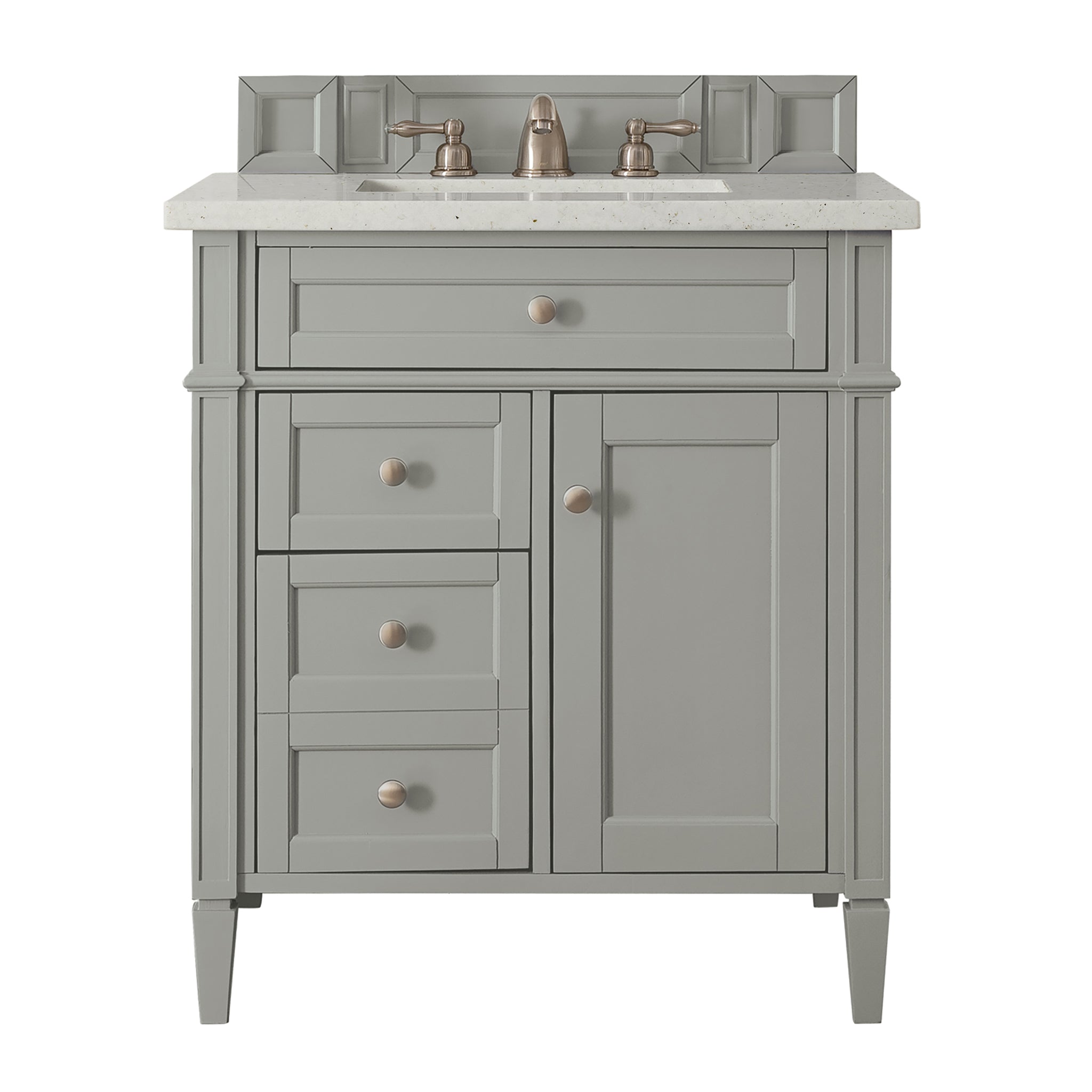 James Martin Brittany 30" Single Bathroom Vanity, Urban Gray by James Martin