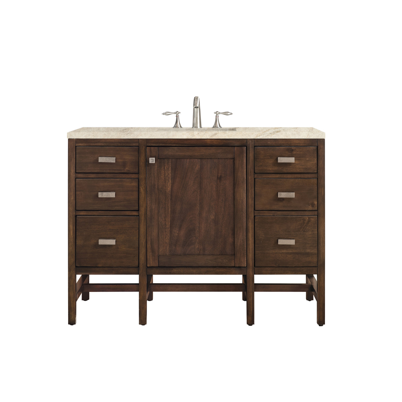 James Martin Addison 48" Single Bathroom Vanity, Mid-Century Acacia by James Martin