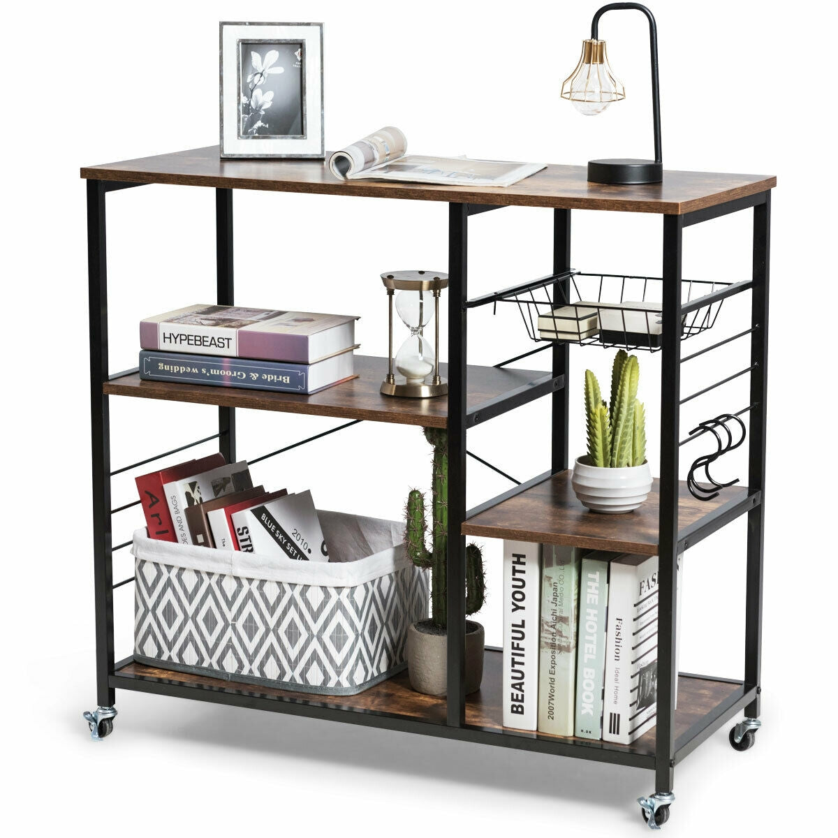 Rolling Industrial Kitchen Baker’s Storage Shelf, photo 4 of 8