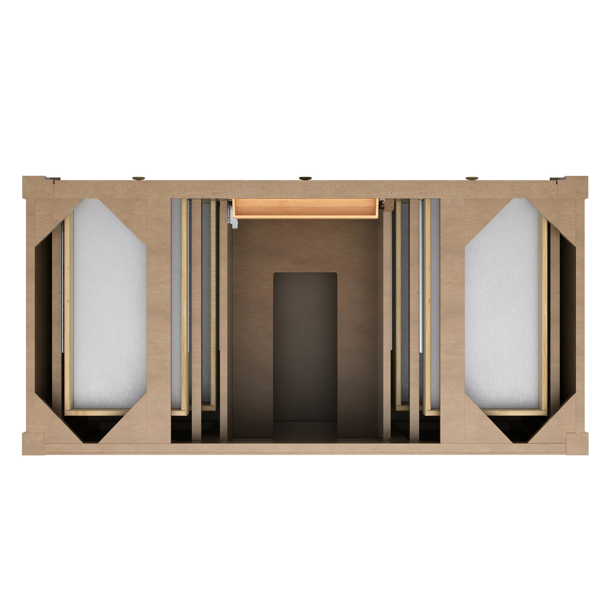 James Martin Brittany 48" Single Bathroom Vanity, Pecan, view 21