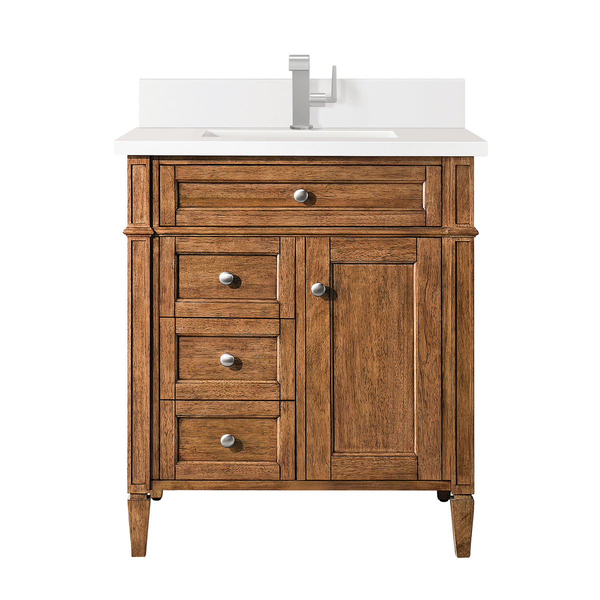 James Martin Brittany 30" Single Bathroom Vanity, Saddle Brown, view 19