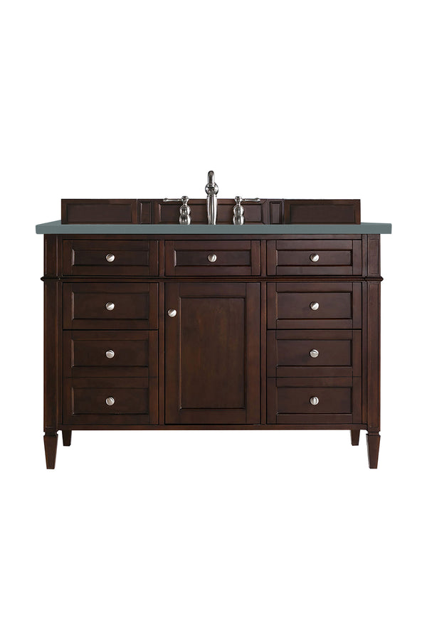 James Martin Brittany 48" Single Bathroom Vanity, Burnished Mahogany