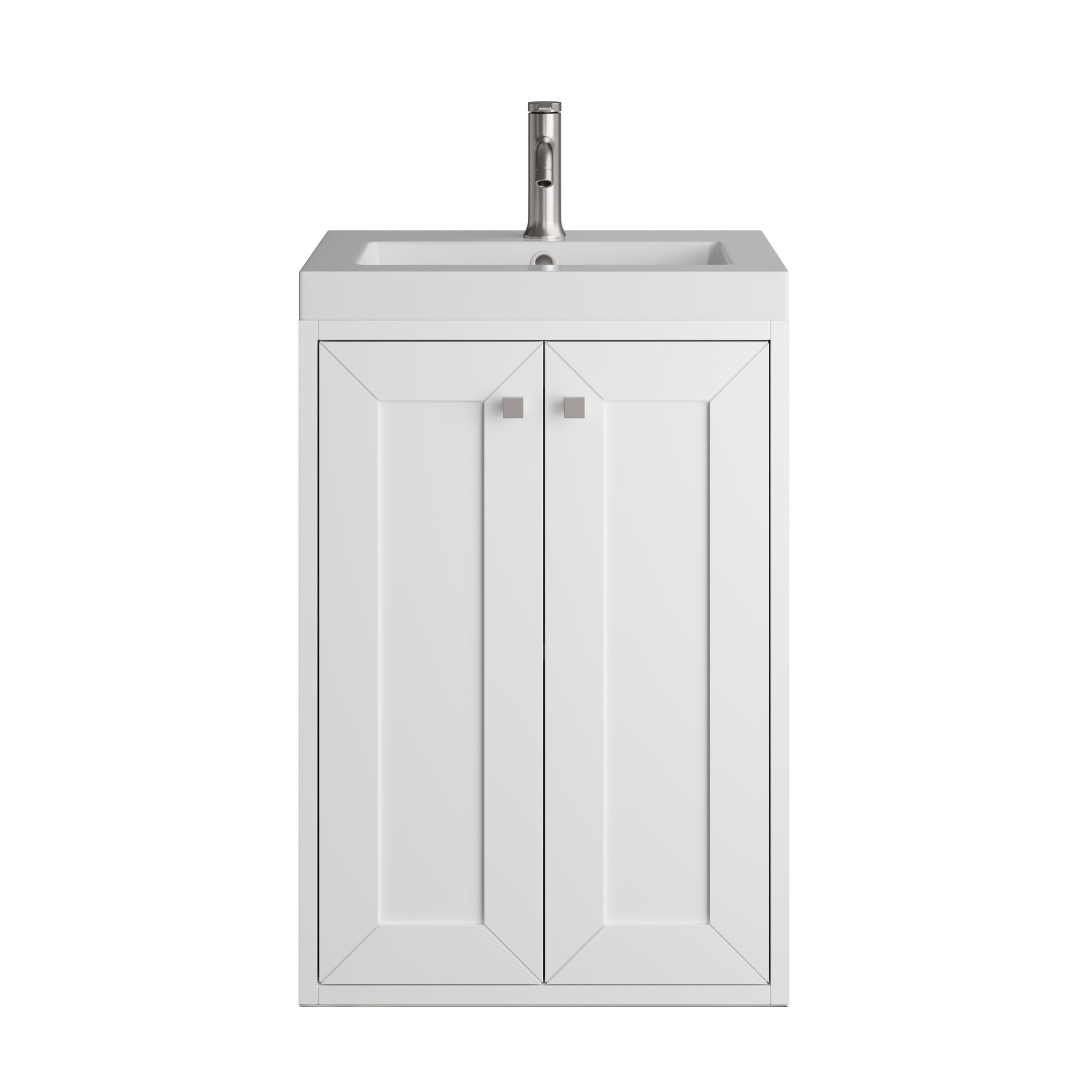 James Martin Chianti 20" Single Bathroom Vanity, Glossy White by James Martin