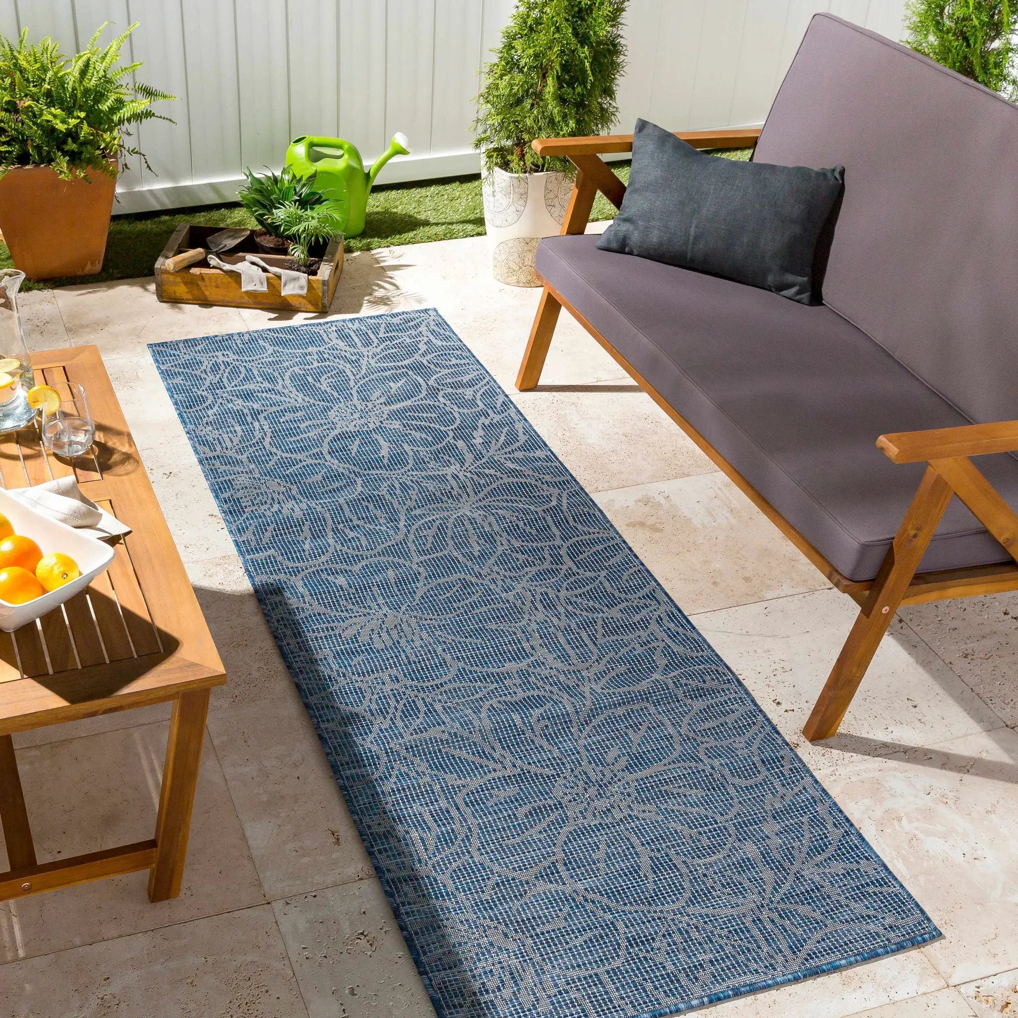 Yackandandah Flatweave Outdoor Carpet Area Rug - Clearance by Boutique Rugs