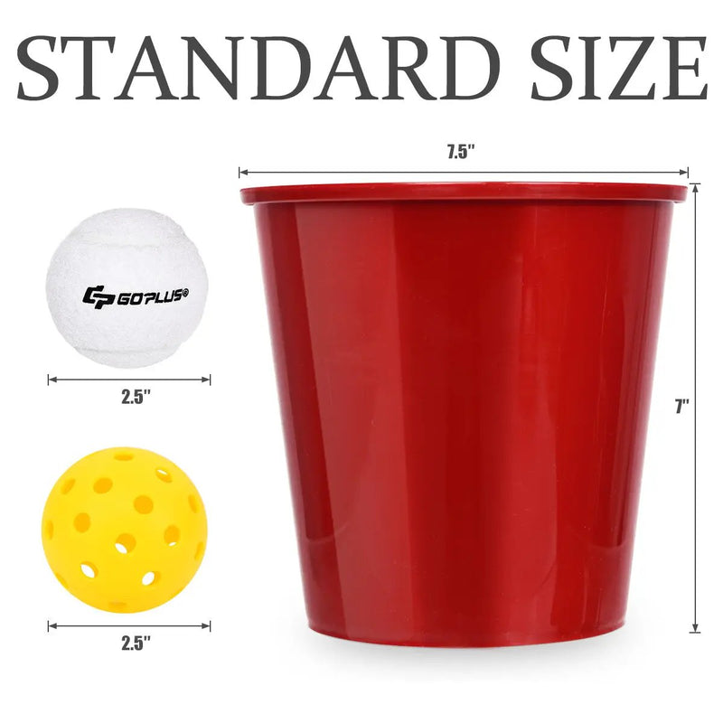 Yard Pong Giant Pong Game Set with Carry Bag by DirectDeals