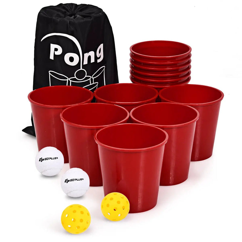 Yard Pong Giant Pong Game Set with Carry Bag by DirectDeals