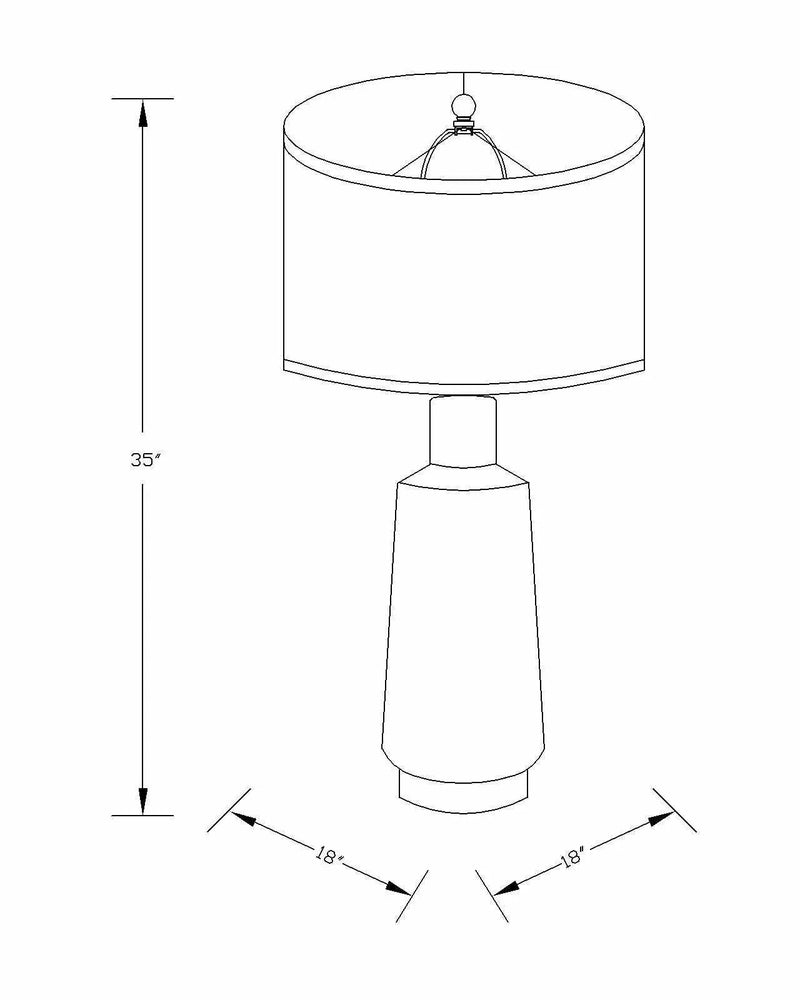 Yardville Table Lamp - Clearance by Boutique Rugs
