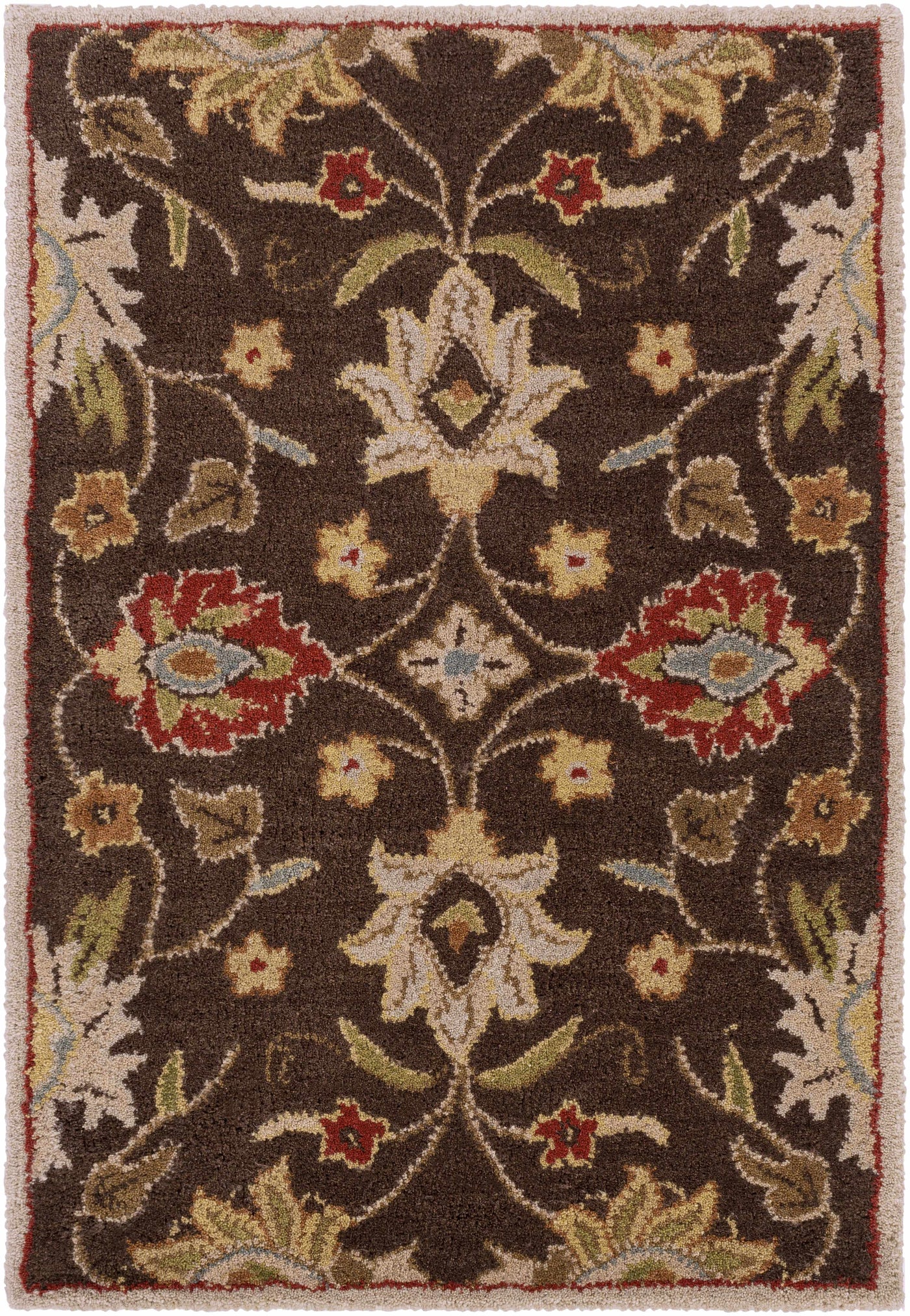 Conesus Hand Tufted Brown 1051 Area Rug by Boutique Rugs