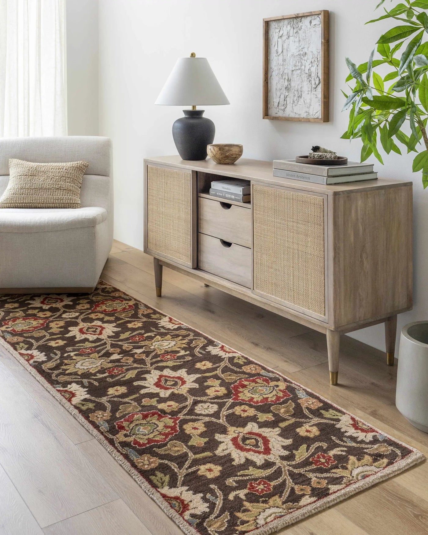 Conesus Hand Tufted Brown 1051 Area Rug by Boutique Rugs