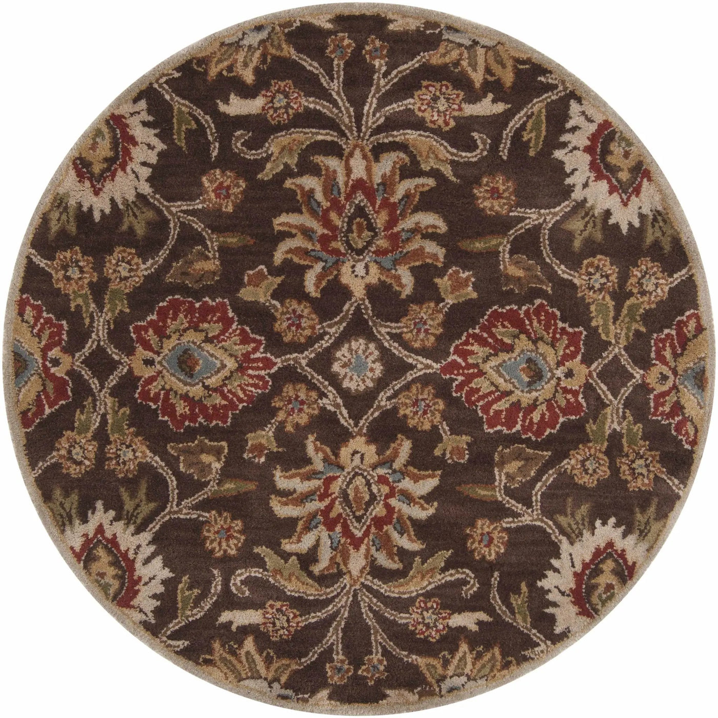Conesus Hand Tufted Brown 1051 Area Rug by Boutique Rugs