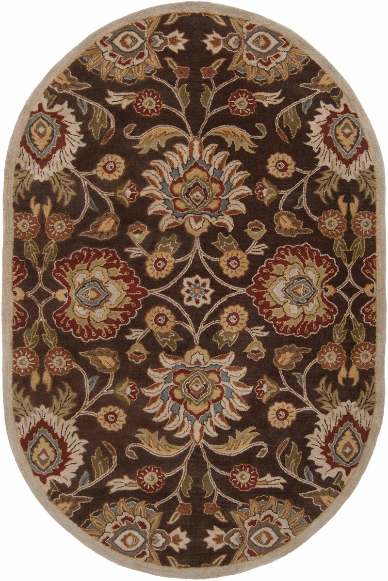 Conesus Hand Tufted Brown 1051 Area Rug by Boutique Rugs