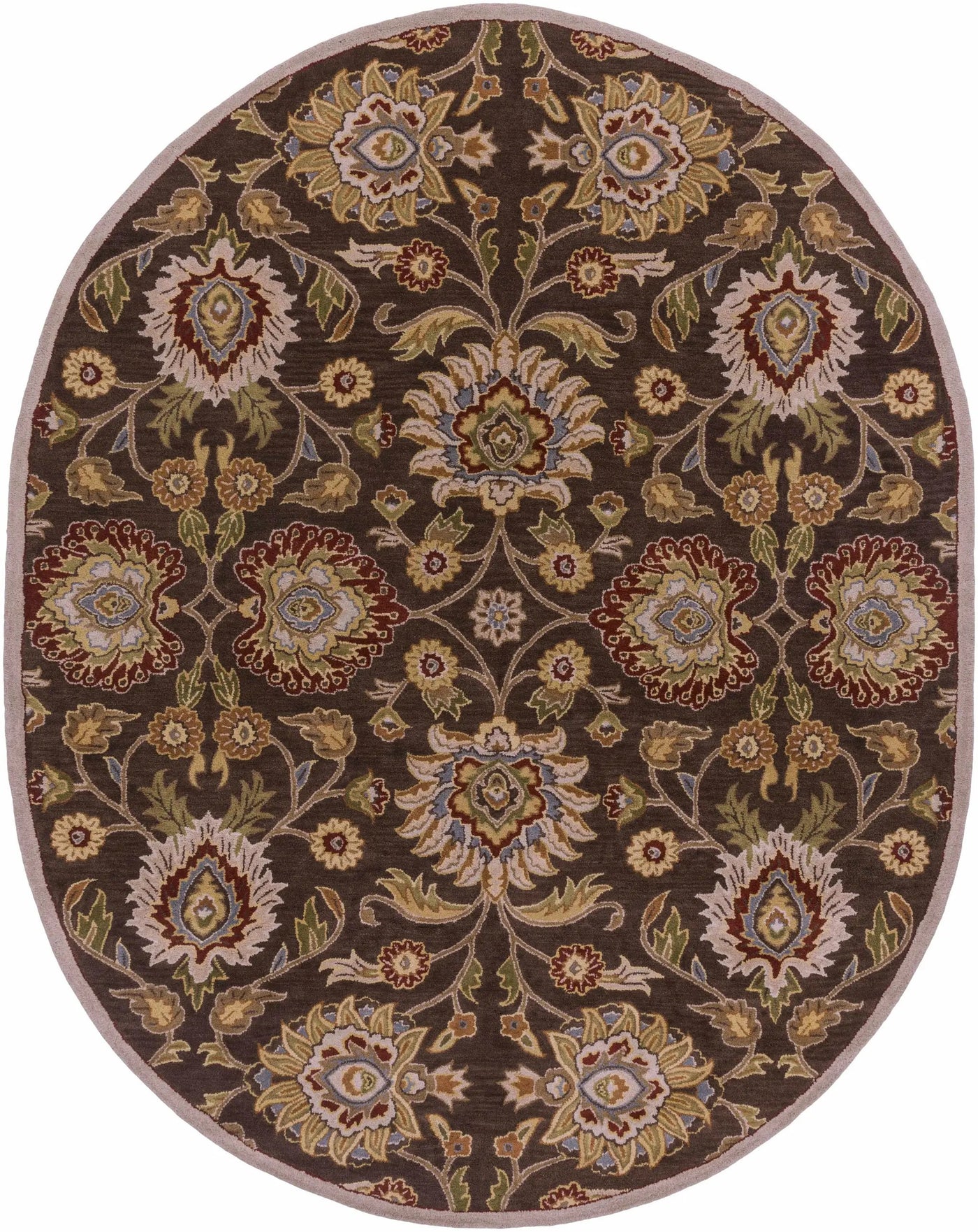 Conesus Hand Tufted Brown 1051 Area Rug by Boutique Rugs
