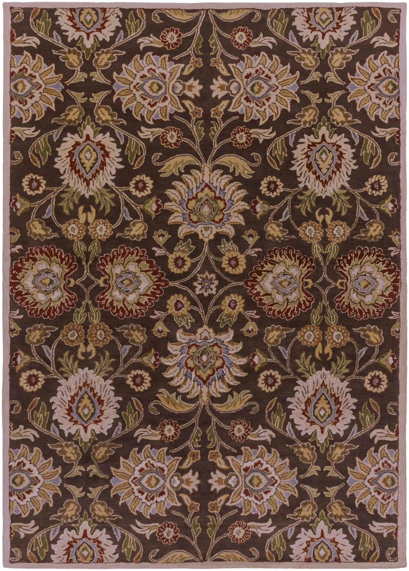 Conesus Hand Tufted Brown 1051 Area Rug by Boutique Rugs