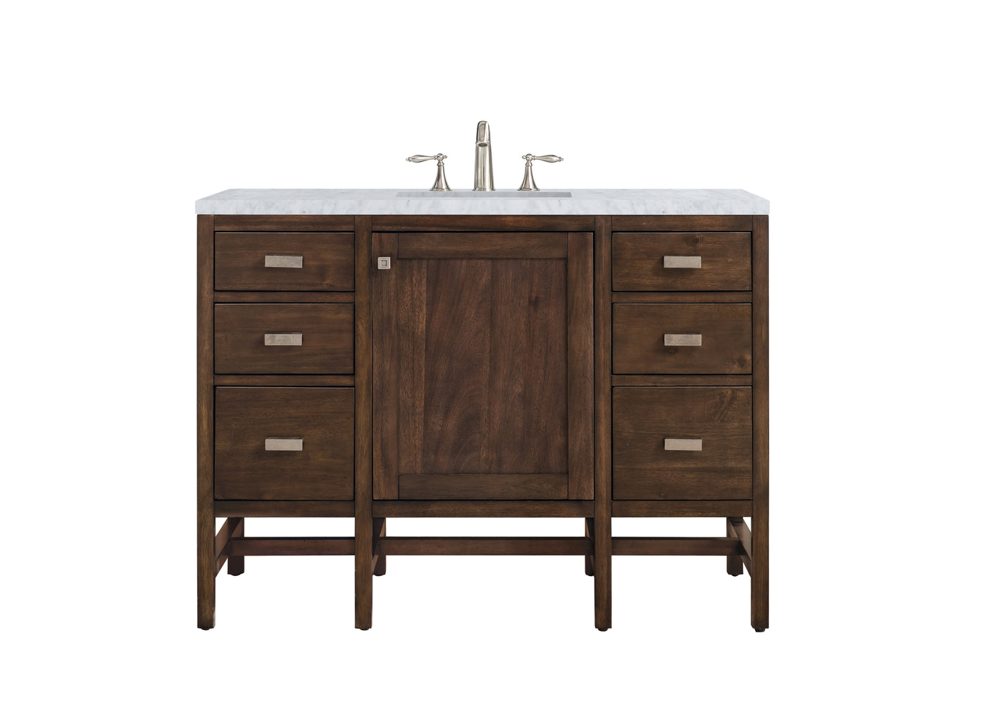 James Martin Addison 48" Single Bathroom Vanity, Mid-Century Acacia by James Martin