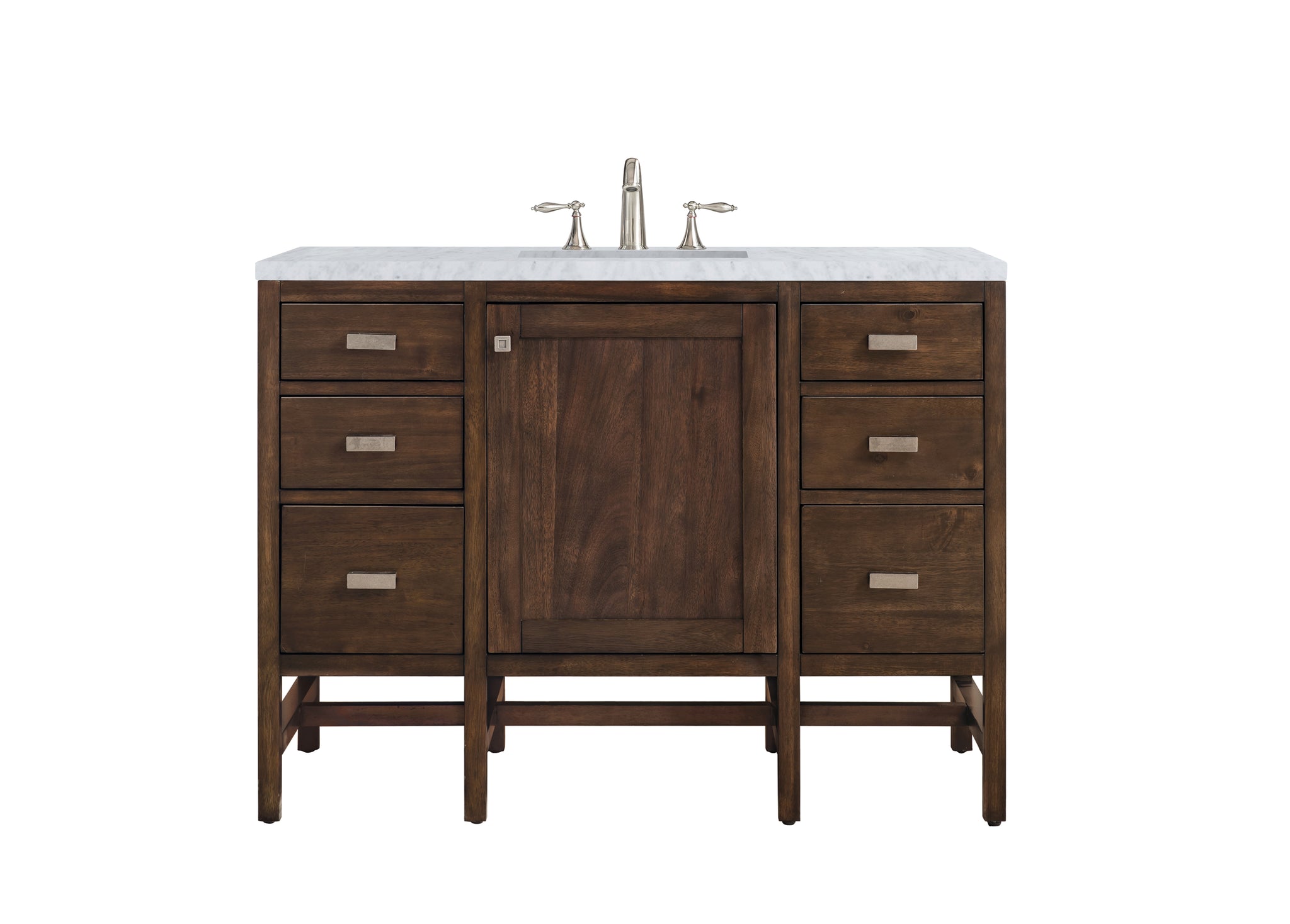 James Martin Addison 48" Single Bathroom Vanity, Mid-Century Acacia by James Martin