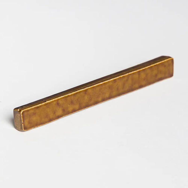 Yellow Glossy Edge Trim Ceramic Moldings 5/8x6