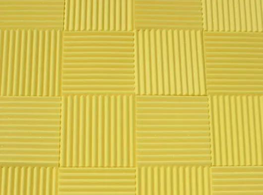 1 Inch Acoustic Foam Wedge Style Panels - 13 Color Options by SoundAssured