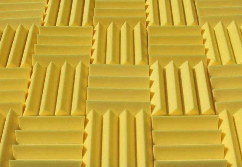 3 Inch Acoustic Foam Wedge Style Panels - 13 Color Options by SoundAssured