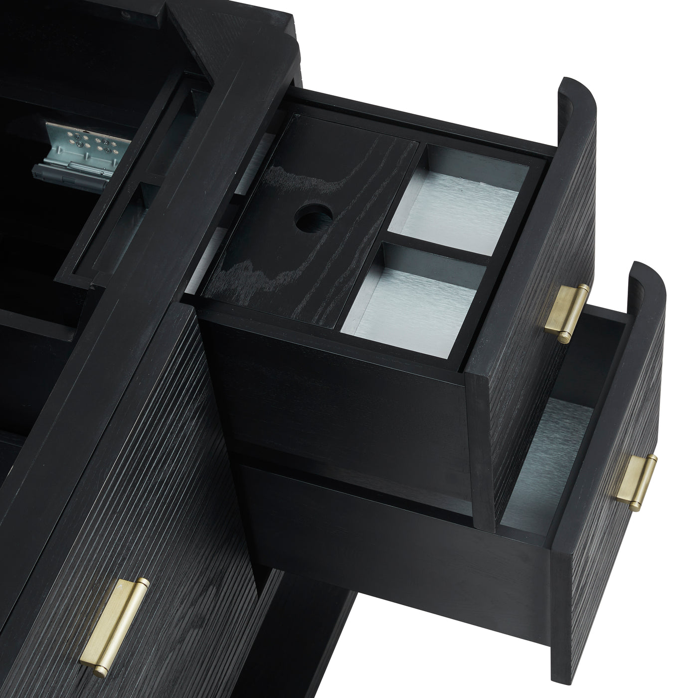 James Martin Lucian 48" Single Bathroom Vanity, Carbon Oak by James Martin