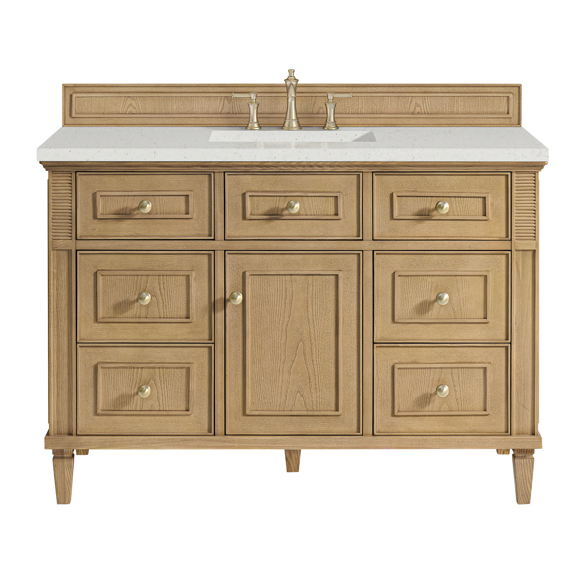 James Martin Lorelai 48" Single Bathroom Vanity, Light Natural Oak, view 28
