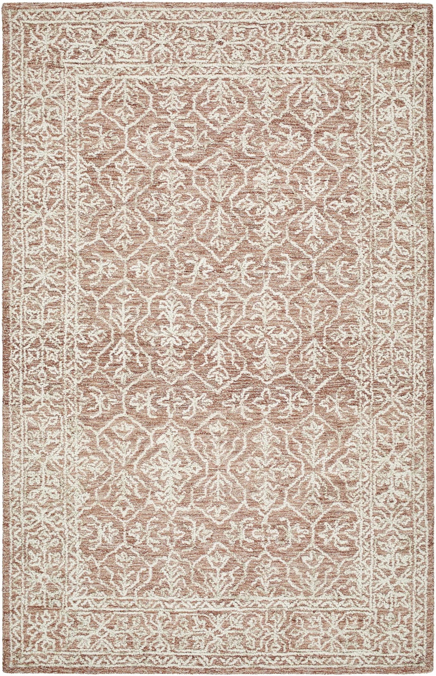Yadid Brown Wool Area Rug by Boutique Rugs