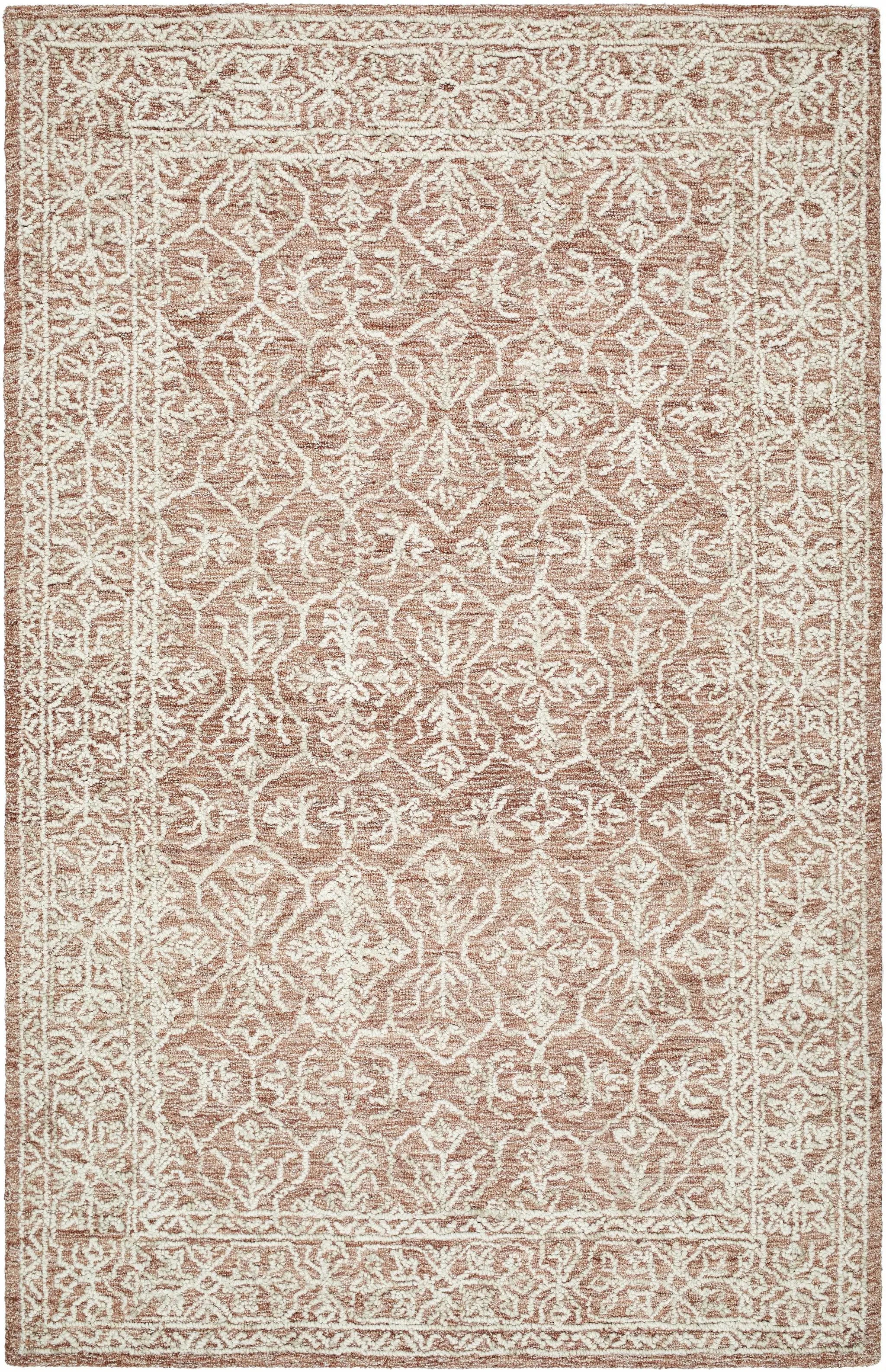 Yadid Brown Wool Area Rug by Boutique Rugs