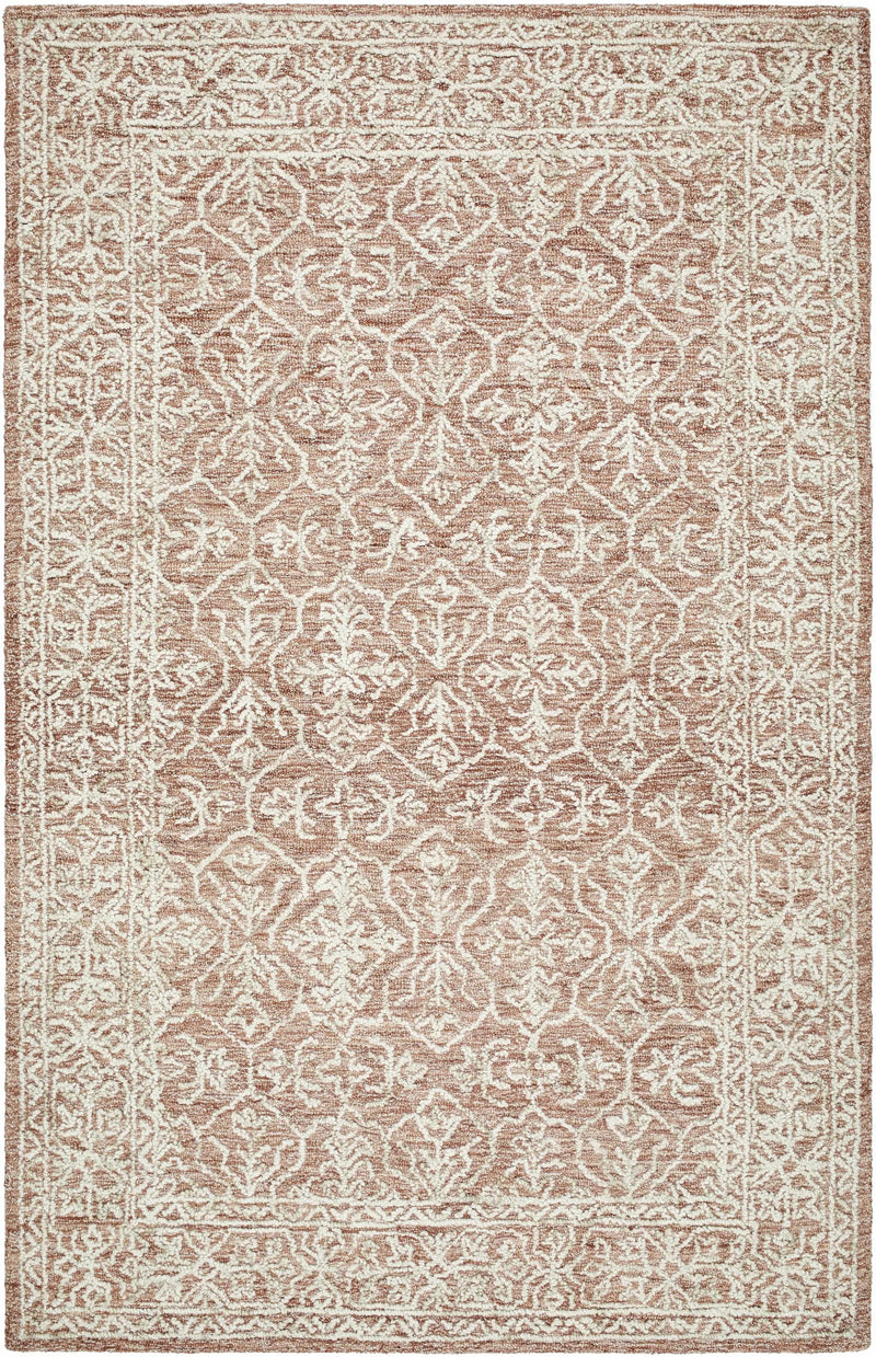 Yadid Brown Wool Area Rug by Boutique Rugs