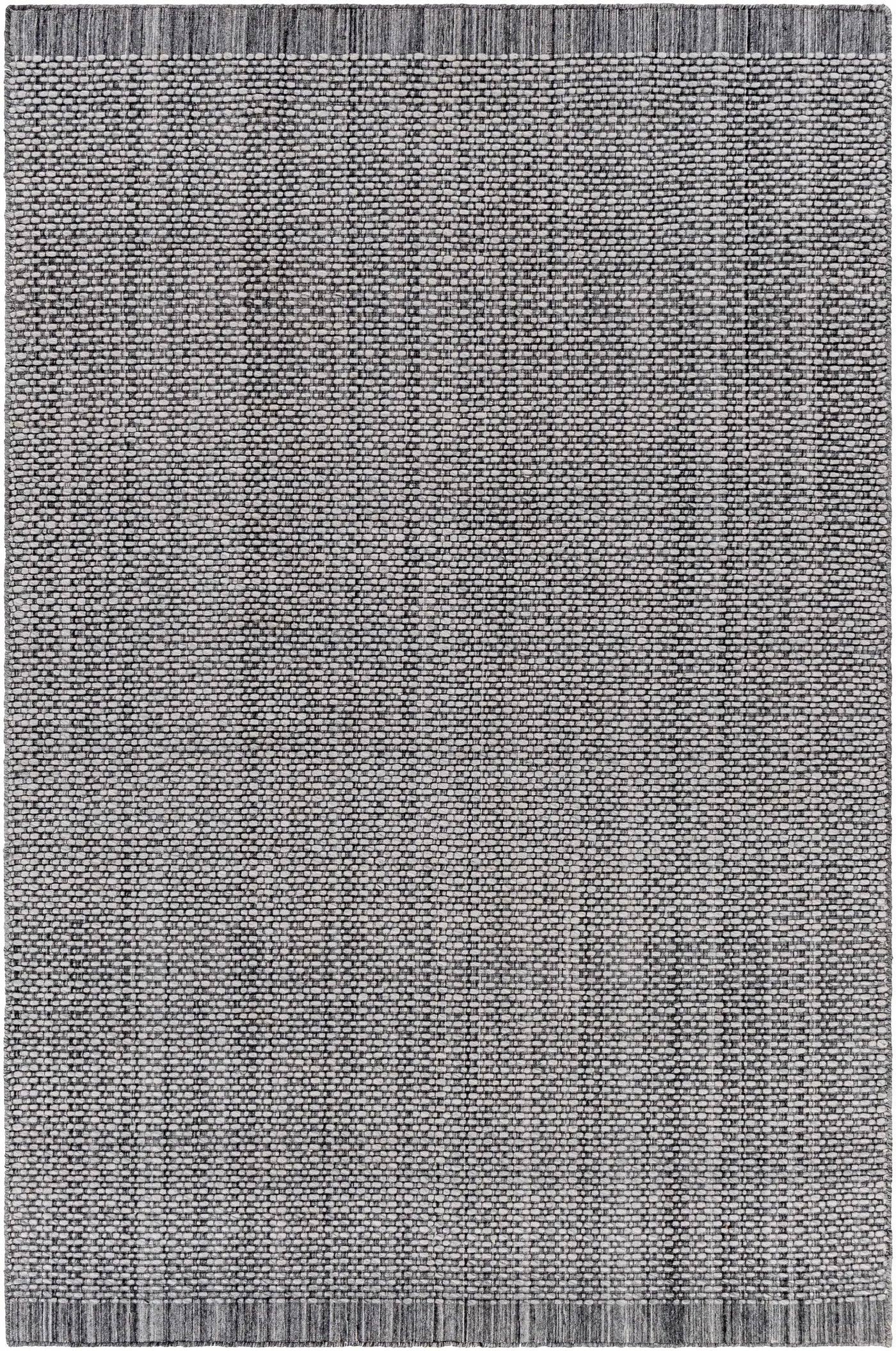 Hand Loomed Light Gray Area Rug - Clearance by Boutique Rugs