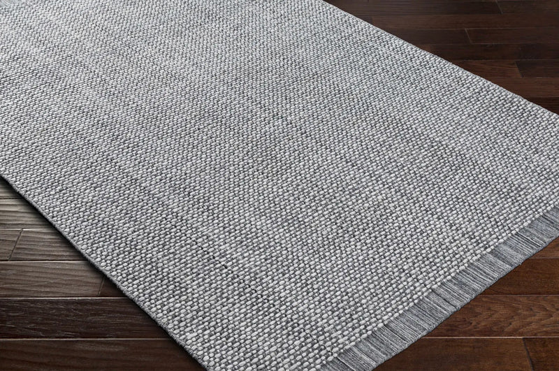 Hand Loomed Light Gray Area Rug - Clearance by Boutique Rugs
