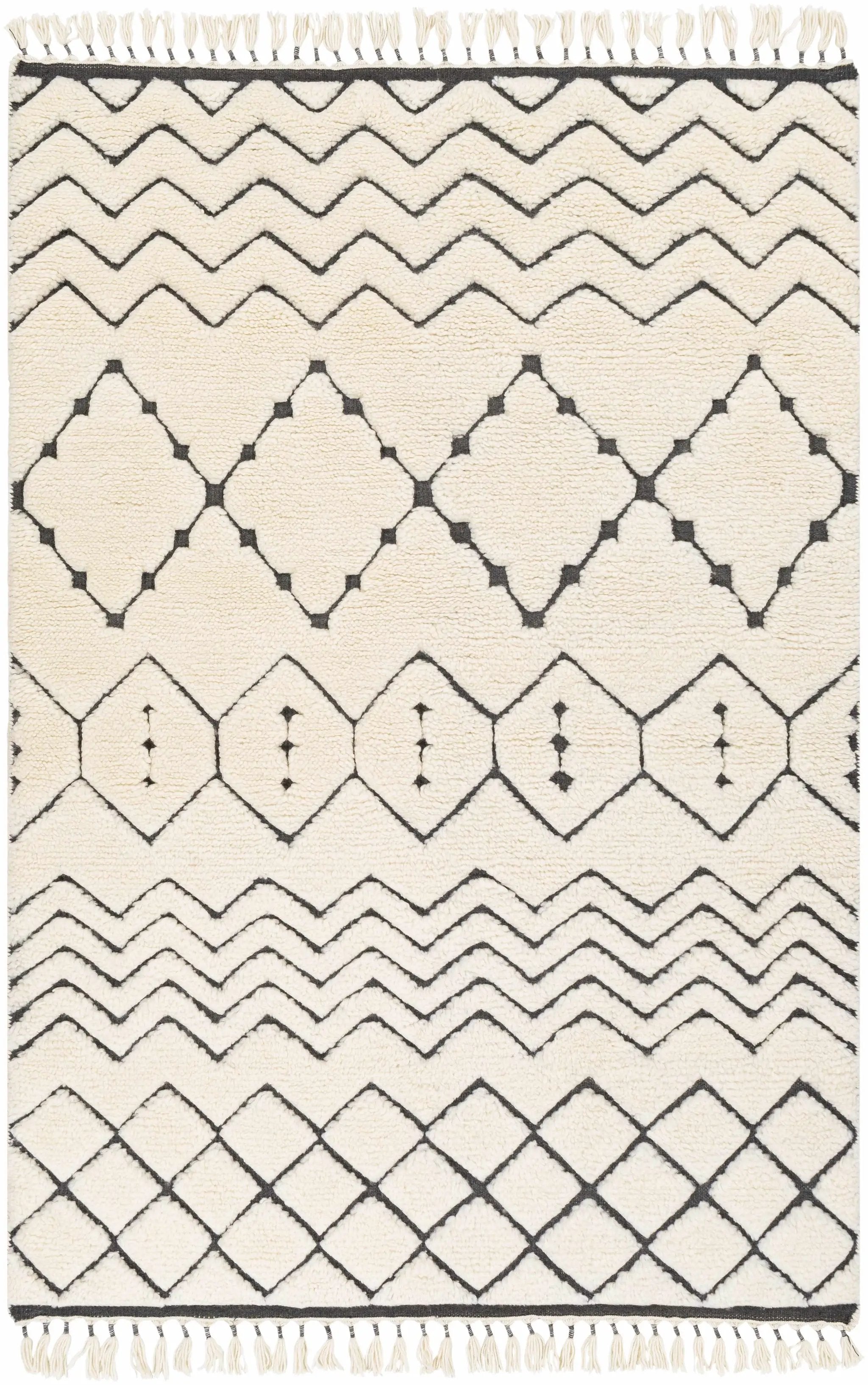 Yoogali 3D Wool Rug - Clearance by Boutique Rugs