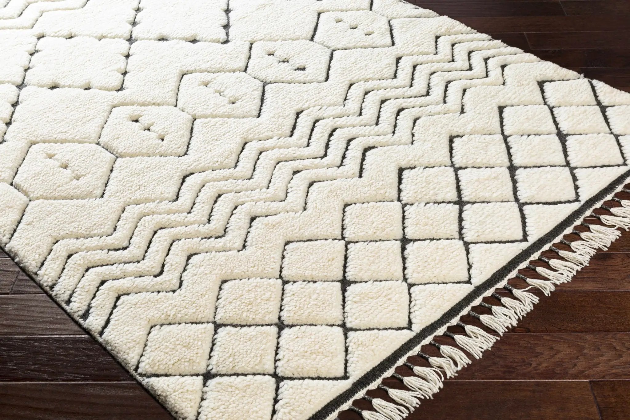 Yoogali 3D Wool Rug - Clearance by Boutique Rugs