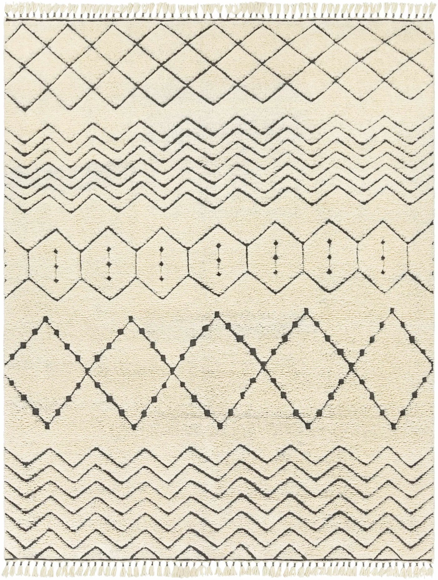 Yoogali 3D Wool Rug - Clearance by Boutique Rugs