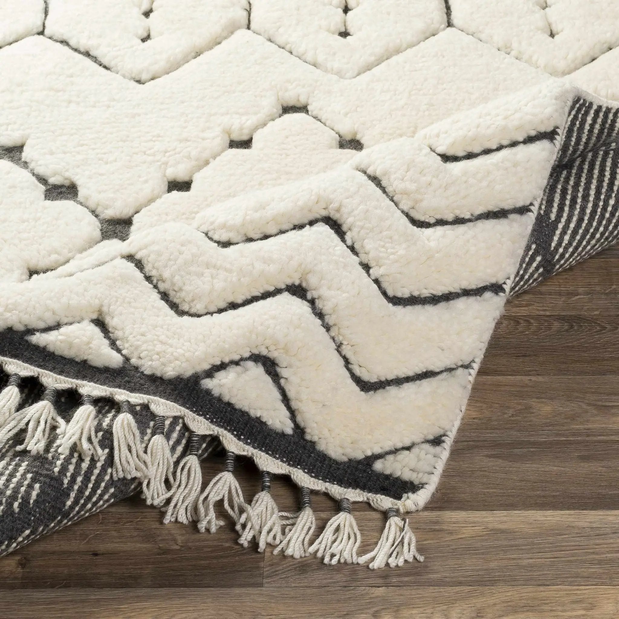 Yoogali 3D Wool Rug - Clearance by Boutique Rugs