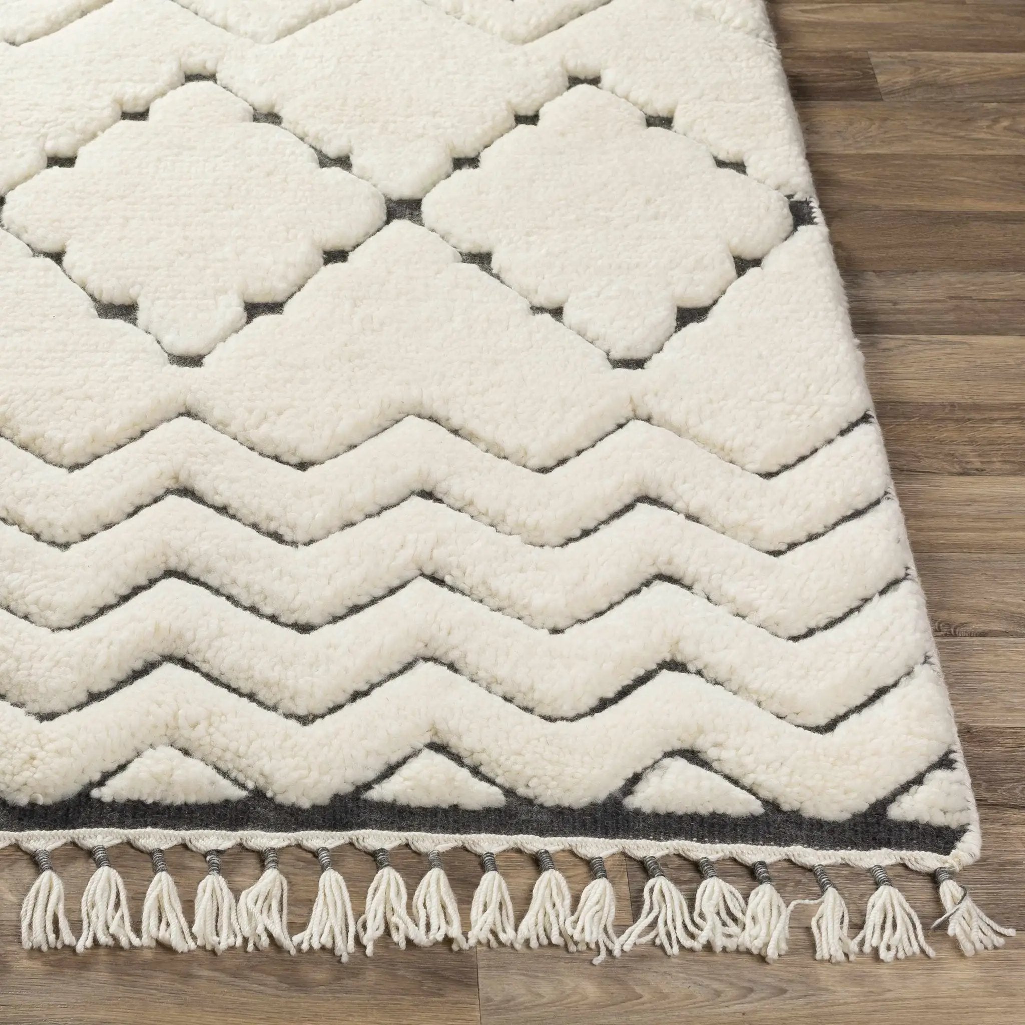 Yoogali 3D Wool Rug - Clearance by Boutique Rugs