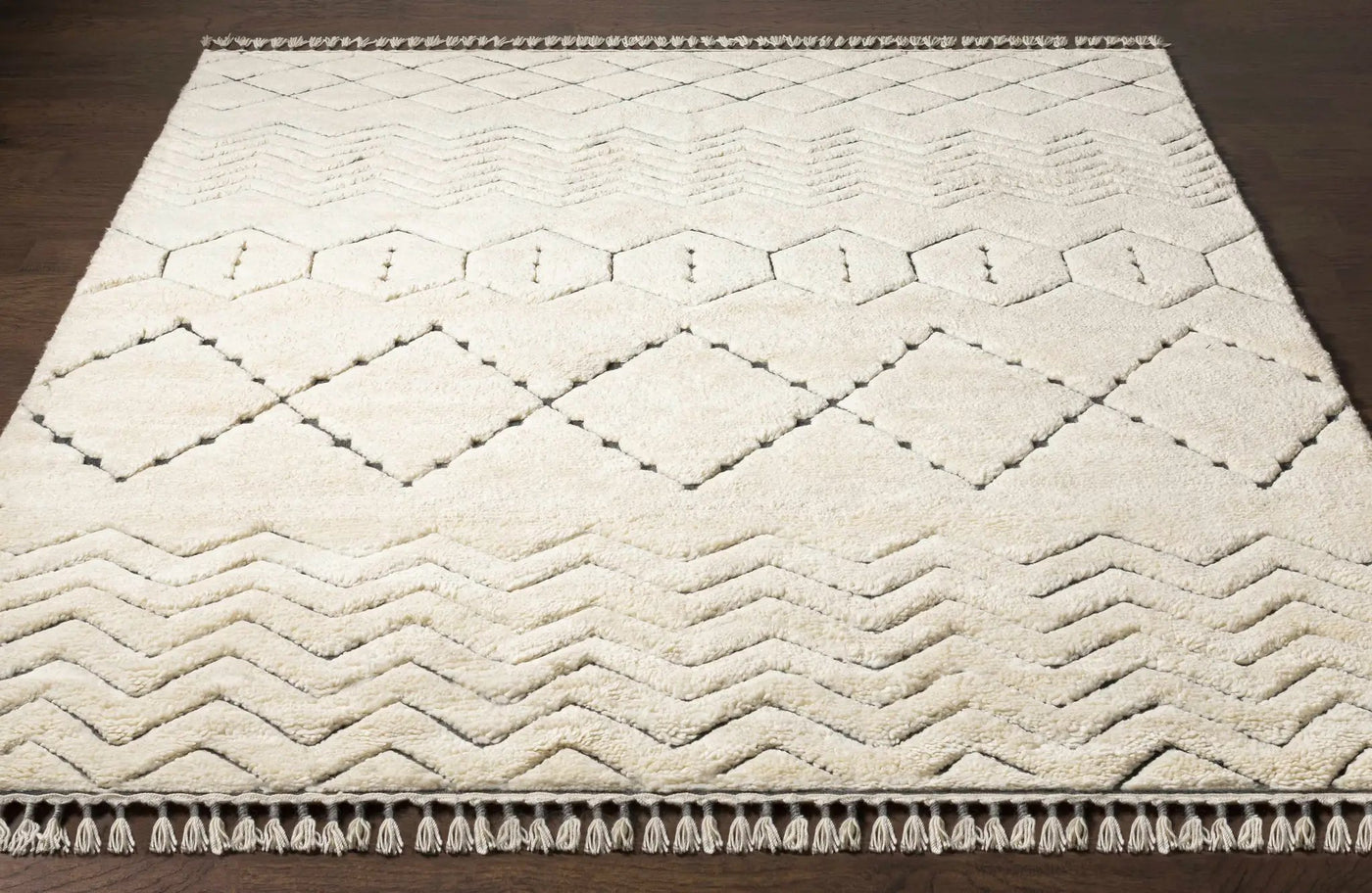 Yoogali 3D Wool Rug - Clearance by Boutique Rugs