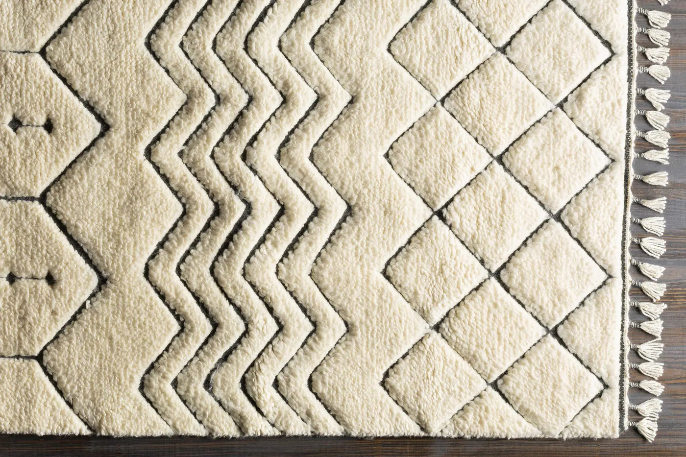 Yoogali 3D Wool Rug - Clearance by Boutique Rugs