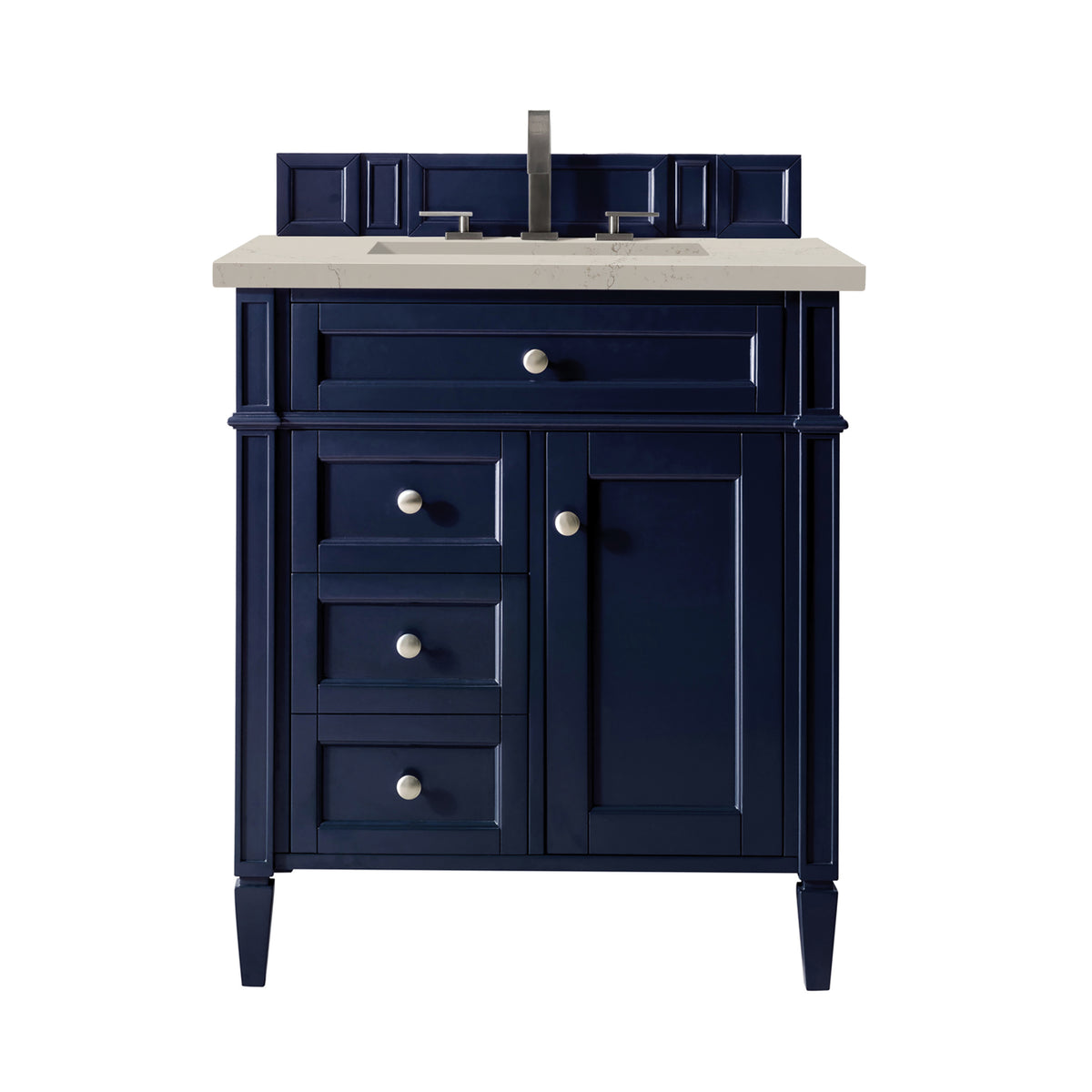James Martin Brittany 30" Single Bathroom Vanity, Victory Blue, view 32