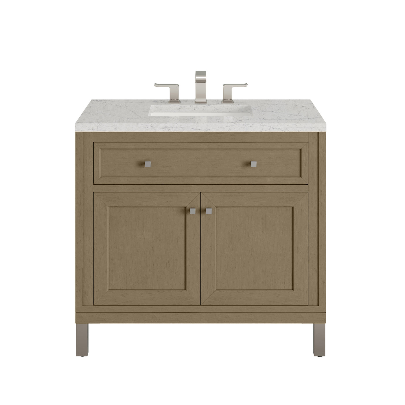 James Martin Chicago 36" Single Bathroom Vanity, Walnut Whisper by James Martin