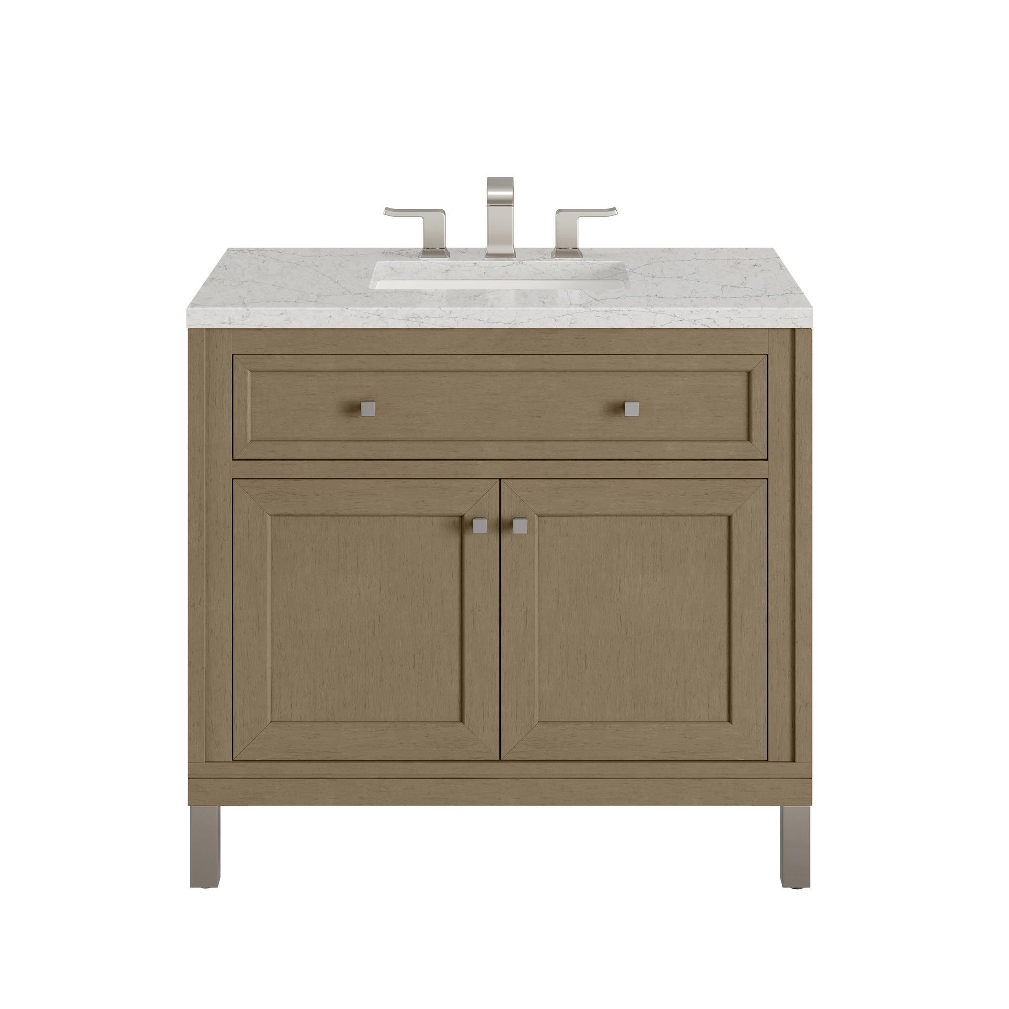 James Martin Chicago 36" Single Bathroom Vanity, Walnut Whisper by James Martin