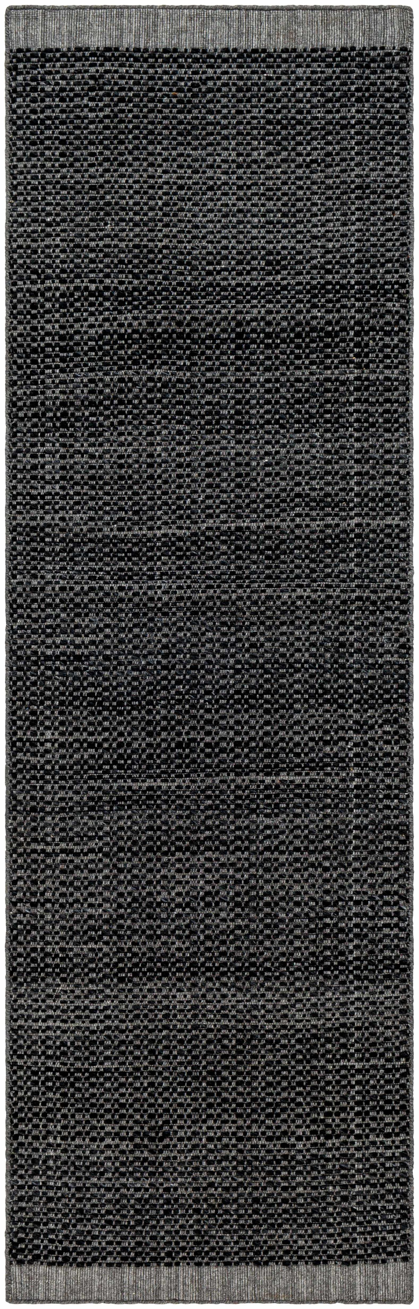 Yong Hand Loomed Black Rug - Clearance by Boutique Rugs