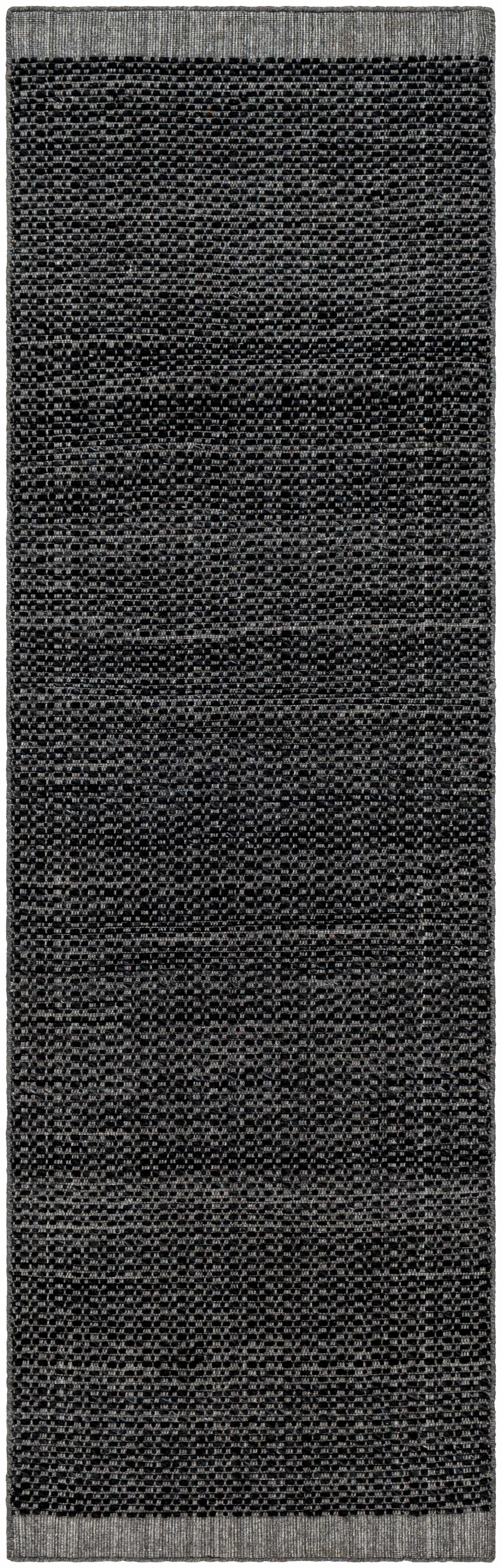 Yong Hand Loomed Black Rug - Clearance by Boutique Rugs