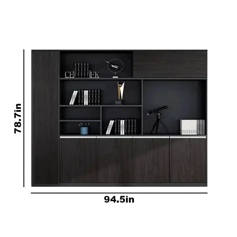 Wallis · Black Office Shelves & Storage by Arc Grove
