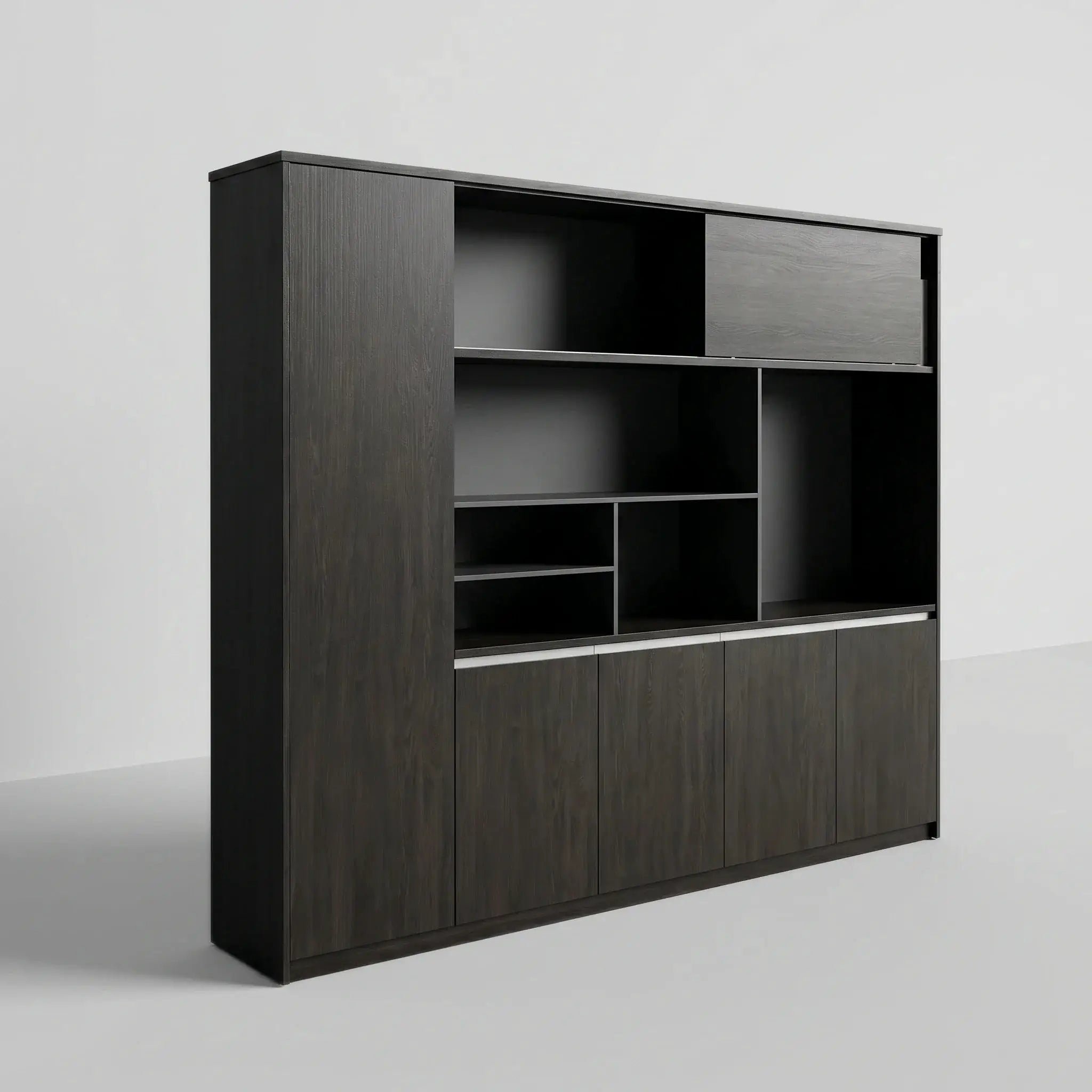 Wallis · Black Office Shelves & Storage by Arc Grove