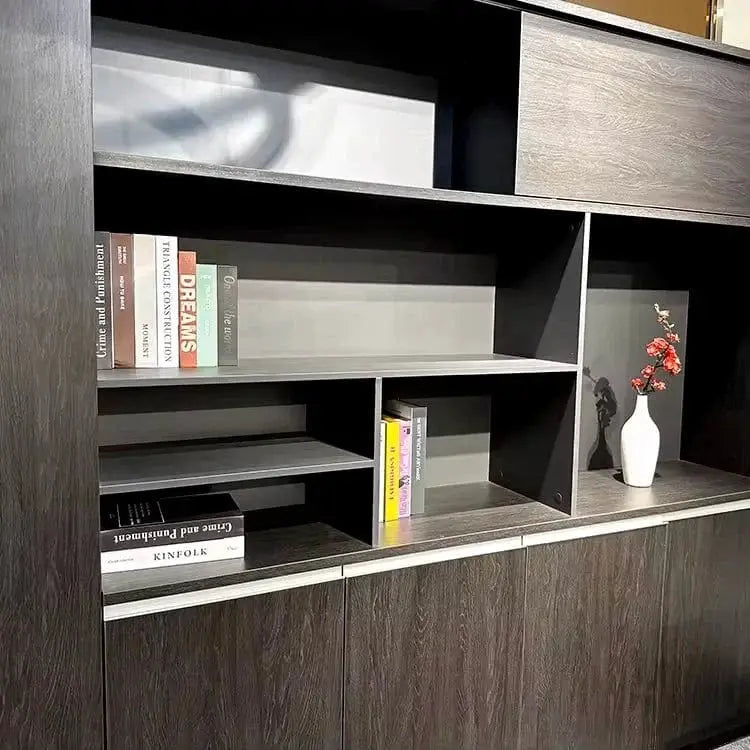 Wallis · Black Office Shelves & Storage by Arc Grove