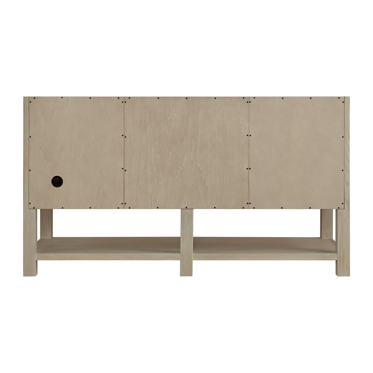 James Martin Breckenridge 60" Double Bathroom Vanity, Whitewashed Oak, view 20