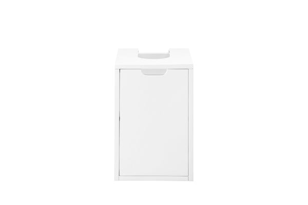James Martin Boston 12" Storage Cabinet, Glossy White